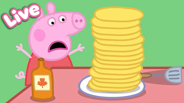 🍎 Peppa Pig Best Bites LIVE! 🐷 Peppa’s Food & Cooking Moments |  Tales Full Episodes 24/7