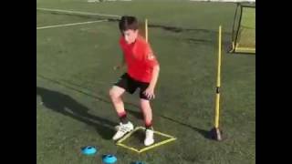 Entrenamiento coordinativos para niños. Fútbol screenshot 2