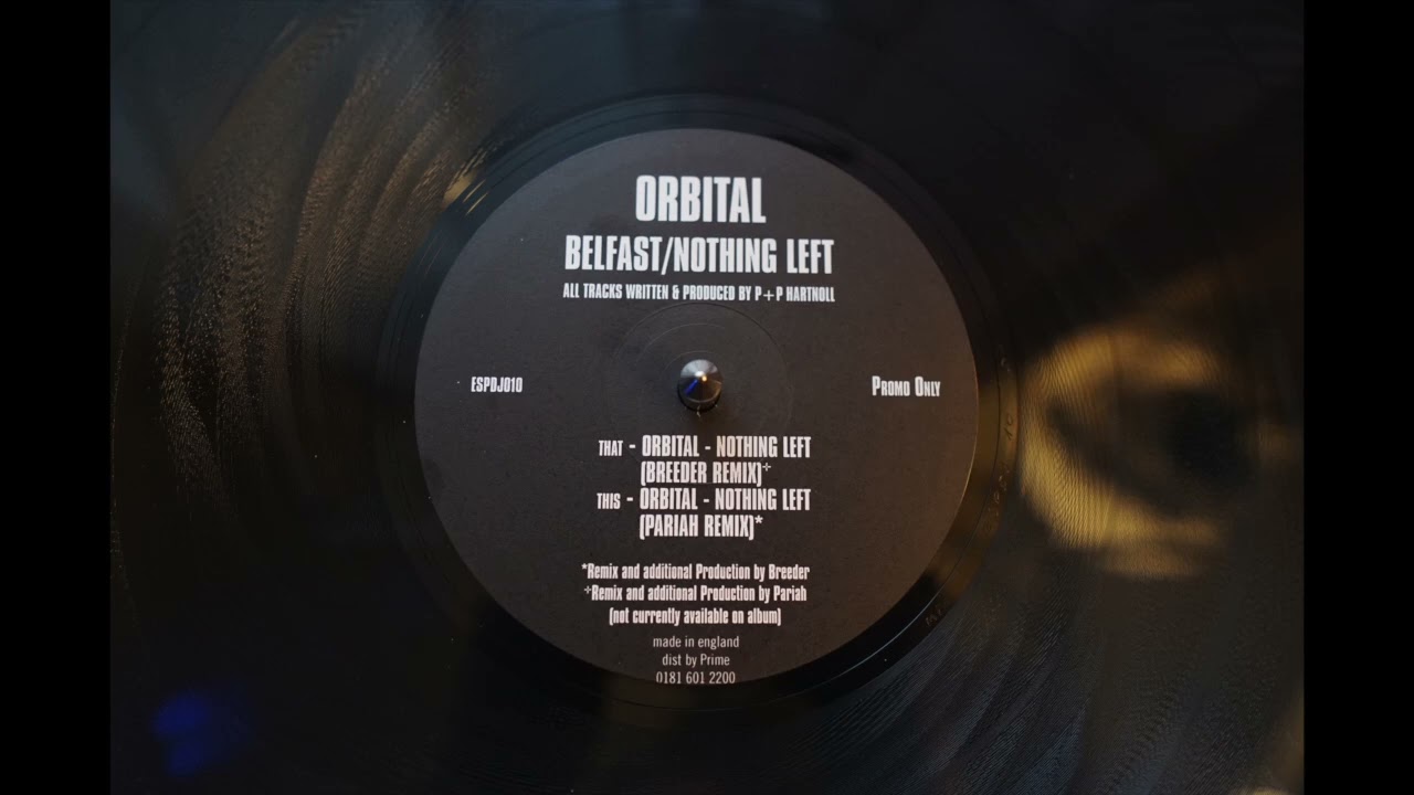 Orbital - Nothing Left (Breeder remix) - YouTube