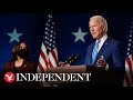 Live: Joe Biden speaks from Delaware as he closes in on presidency