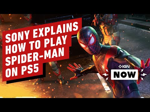 Sony Tries To Explain How To Play Spider-Man on PS5 - IGN Now