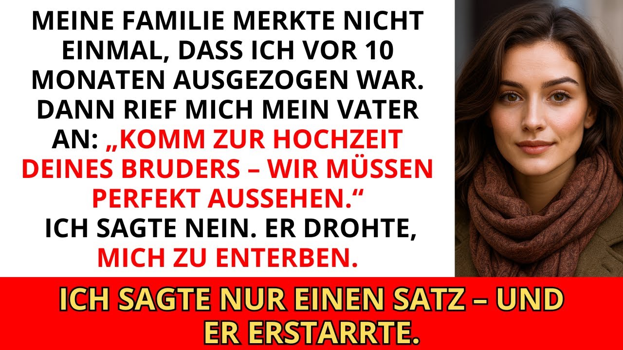 Meine Familie bemerkte nicht, dass ich in ein anderes Bundesland gezogen war … Jetzt wollen sie mich