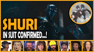 Reactors Reaction To NAMOR, IRONHEART and SHURI On Black Panther: Wakanda Forever - Official Trailer