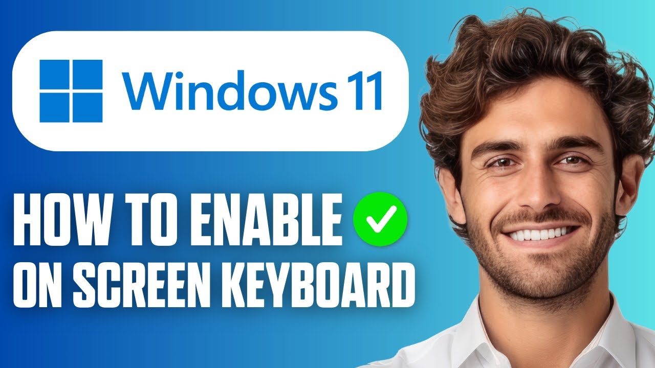 Как включить экранную клавиатуру в Windows 11 (простое руководство 2026 года)