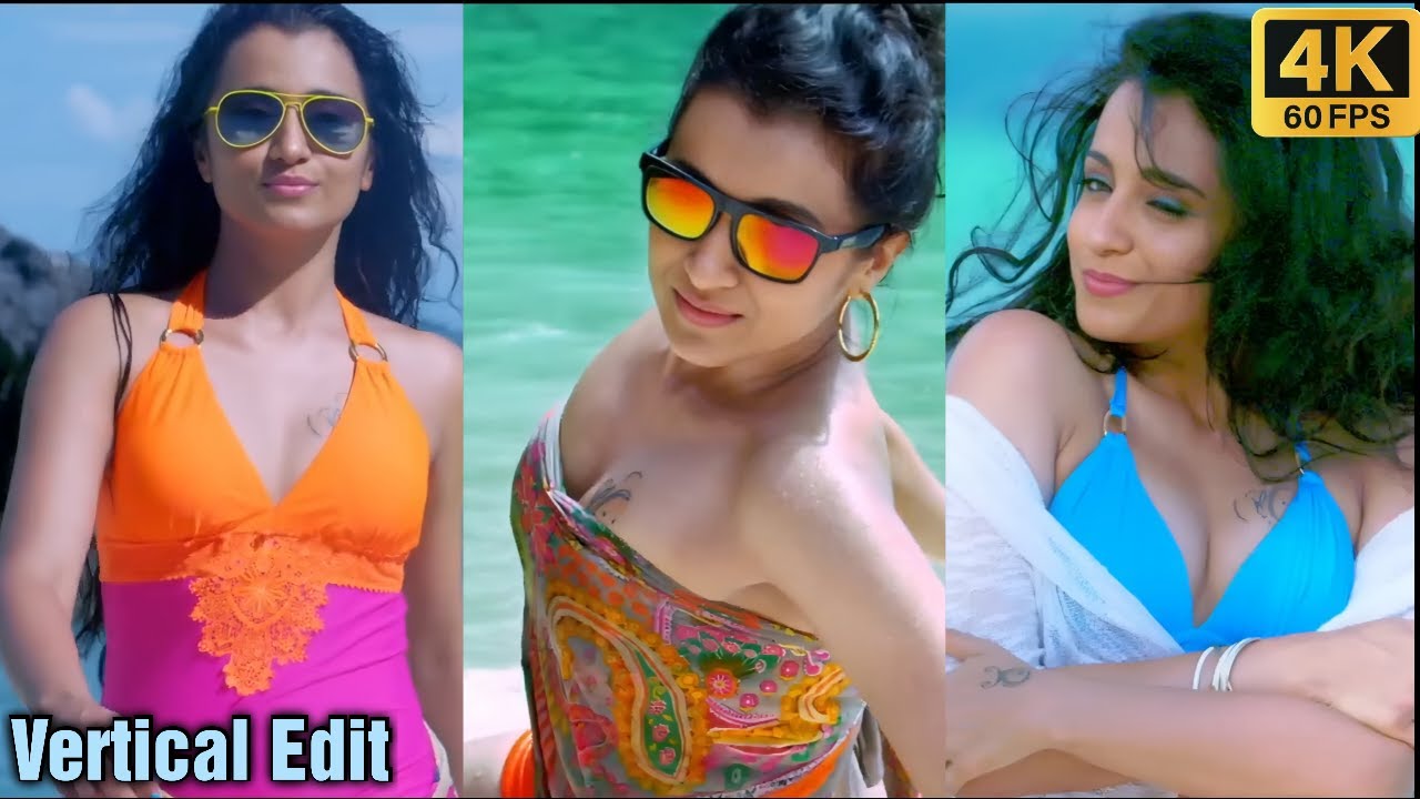 Триша Кришнан | Пораада Пораада | Реакция на песню | Аранманай 2 | Вертикальное редактирование | ...