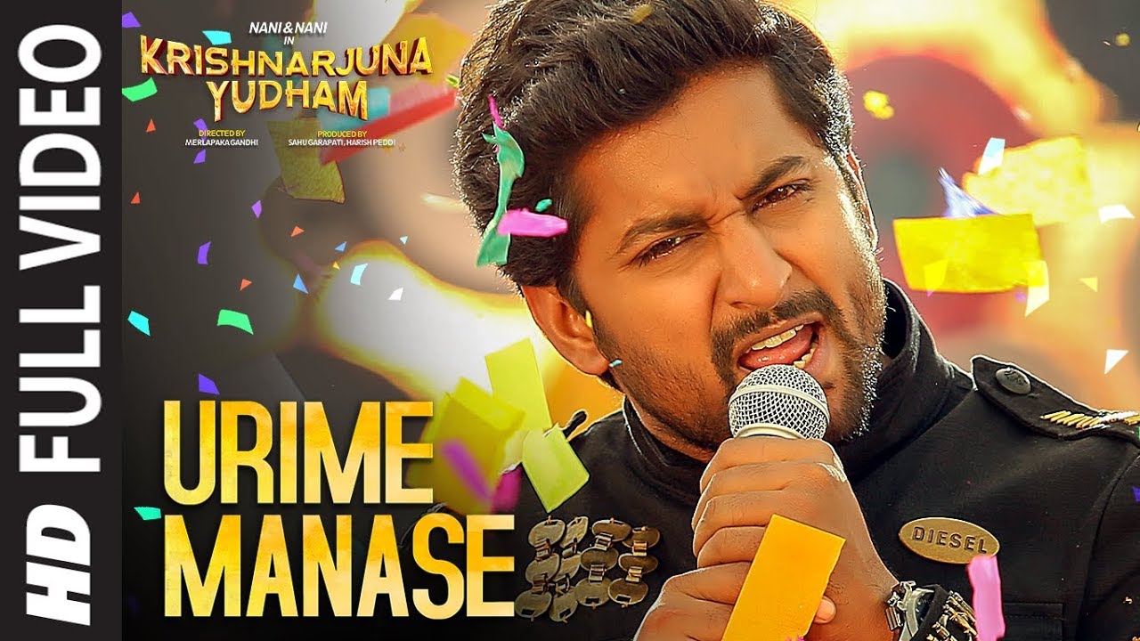 Urime Manase Full Video Song  Krishnarjuna Yudham  Nani Anupama Hiphop Tamizha