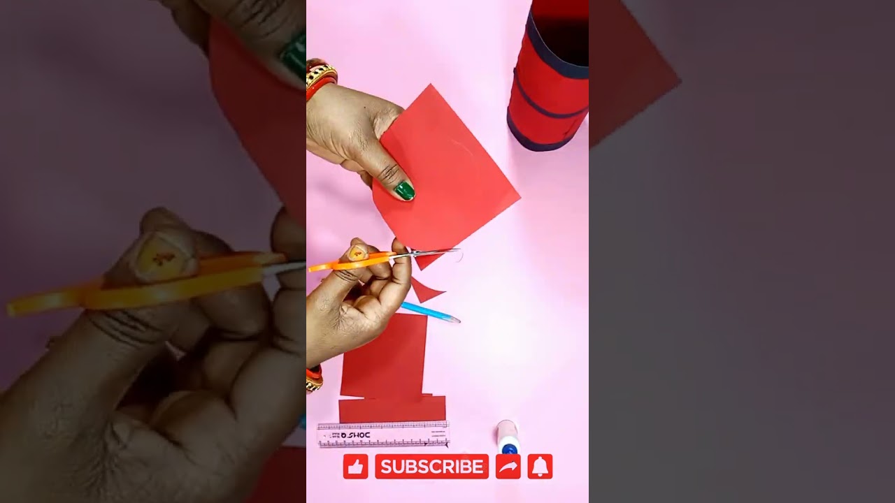 How To Make Postal Letter Box With Paper // Postal Letter Box .