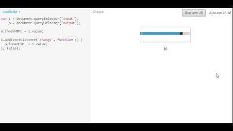 onchange event on range slider in IE11