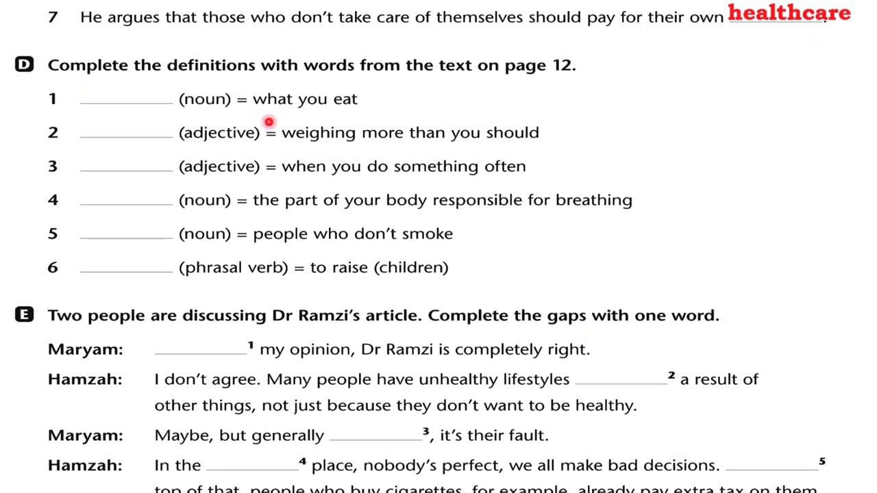 حل صفحة 17 نشاط انكليزي سادس اعدادي