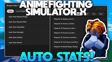 [RELEASE] Anime Fighting Simulator X Hack Gui | Auto Farm, Infinite Yen + Chikara & More! PASTEBIIN