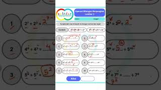 Exponential Problem Discussion (Operations with Powers) Sheet 2 - Properties of Subtraction