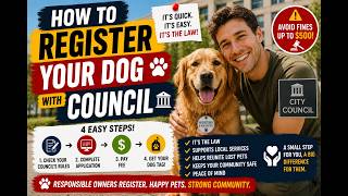 How to register dog with Council