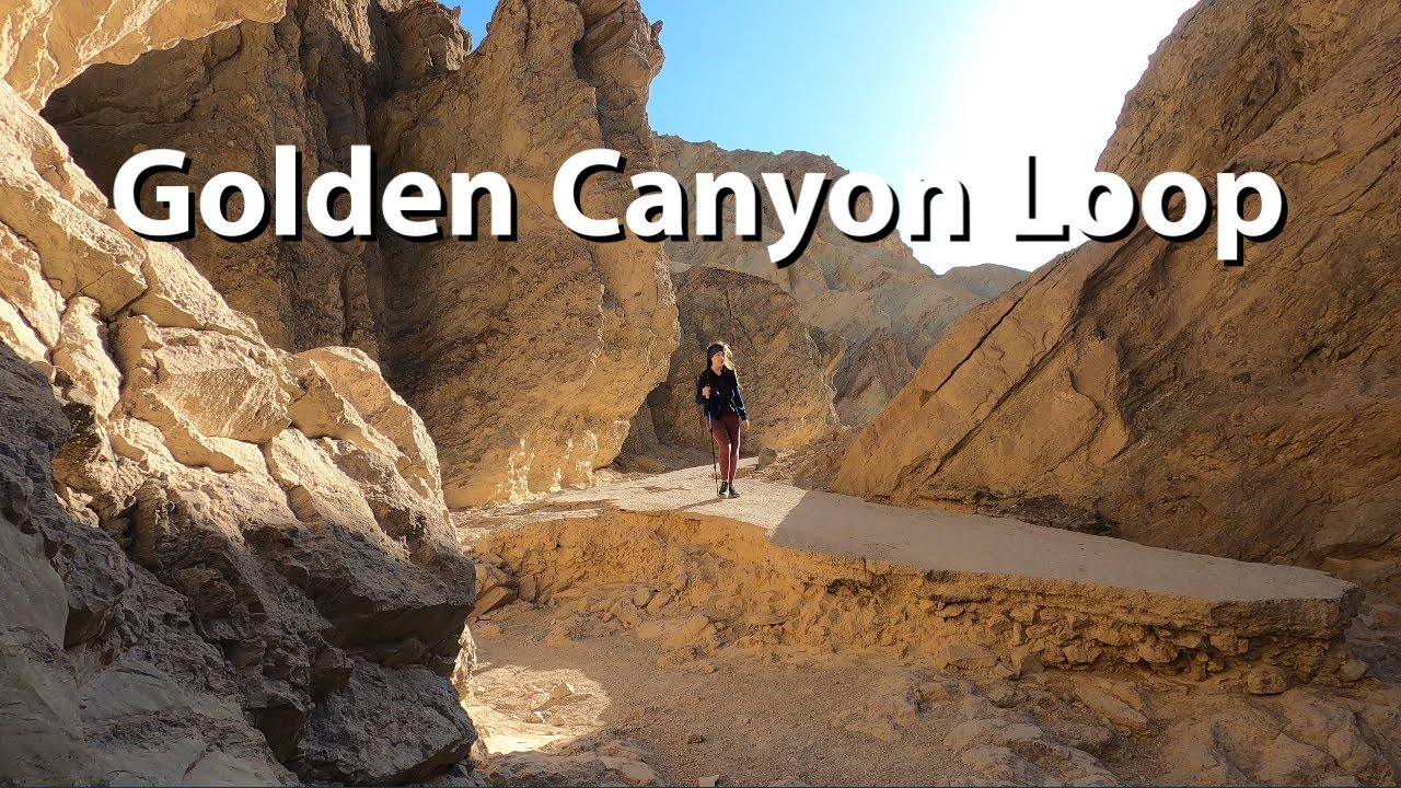 Best Hike in Death Valley! Golden Canyon to Gower Gulch loop