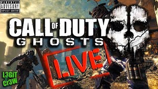 🔴 Call of Duty Ghosts - LIVE - PS4 - I'm Scared - COD GHOSTS