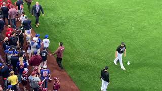 Max Scherzer Yelling at Some Kids