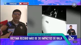 Cuatro Encapuchados Serían Los Autores Del Asesinato Del Hijo De La Alcaldesa De San Ramón