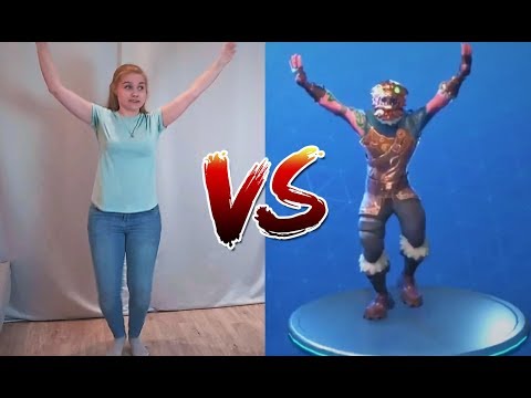 FORTNITE DANCE CHALLENGE танцевальный челлендж ! Фортнайт в  реальной жизни! (In Real Life)