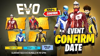 New Evo Bundle Vault Event Free Fire | New Event Free Fire Bangladesh Server | Free Fire New Event