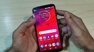 Moto Z3 Touch Not working Talk back issue Fix