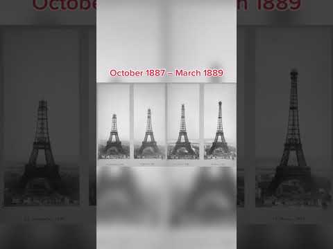 Eiffel Tower Construction