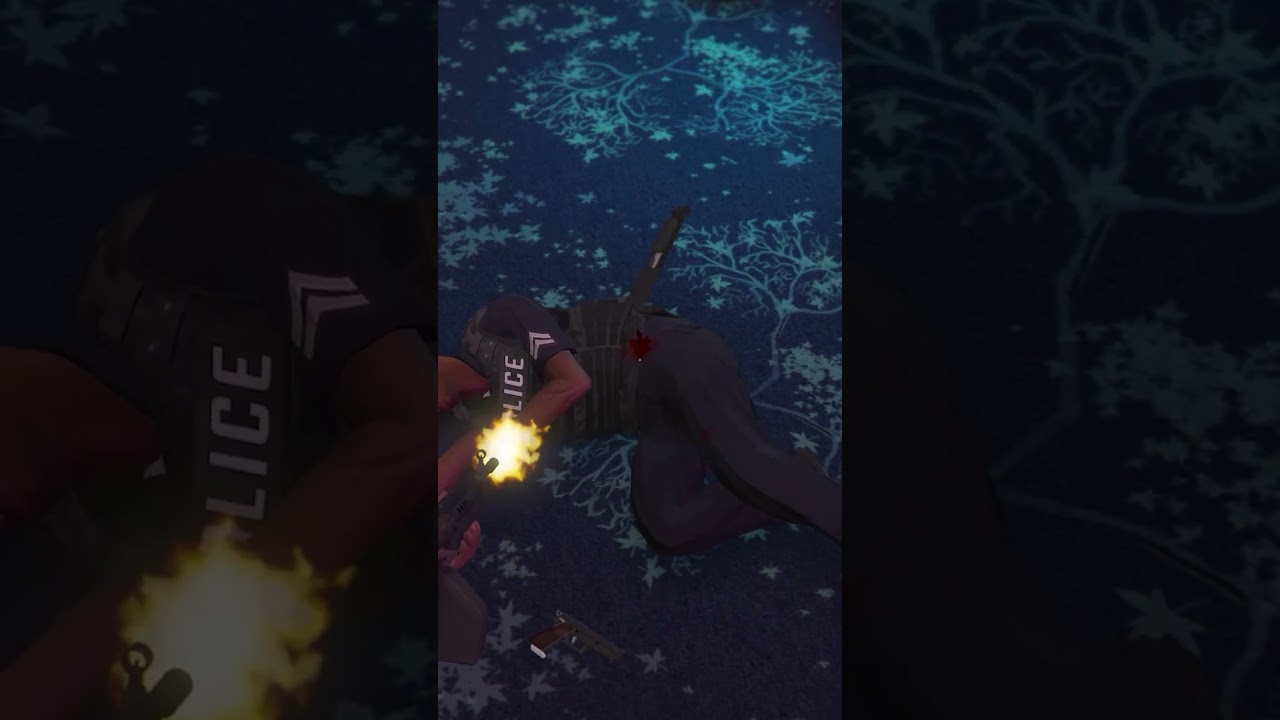 Dropped Weapons Can Still Fire In GTA 5 #gta5 #gtav #gtaonline - DarkViperAU
