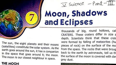 Class 5 Science | Chapter 7 Moon, Shadows and Eclipses Part 3 | MKD Agrim Academy