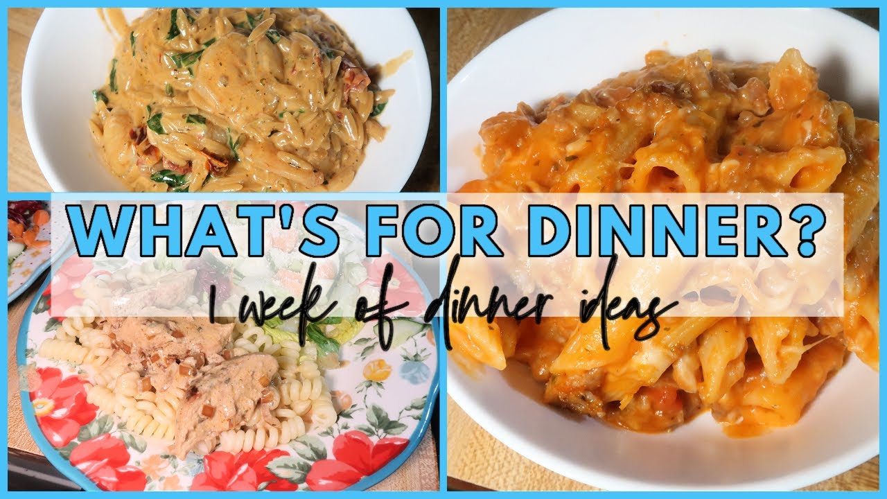 EASY FAMILY DINNERS | WHAT'S FOR DINNER? #309 | 7 Real Life Family Meal ...