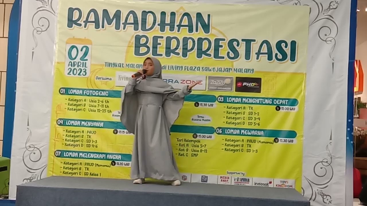 Rahmatan Lil Alamin | Maher Zain | by Ellen | lomba menyanyi