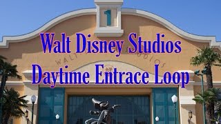 Walt Disney Studios Park Daytime Entrance Loop