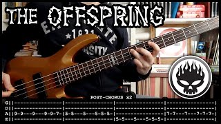 THE OFFSPRING - All I want (bass cover w/ Tabs)