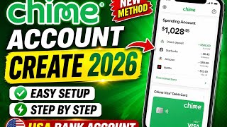 Chime Bank Account Create method 2026 | Chime fund p2p #nepal#usa#pakistan 