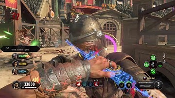 Call of Duty Black Ops 4 ZOMBIES OP BALLISTIC KNIFE CLASS SETUP/ 1 HIT KILL MAX ROUNDS