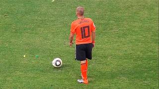 Wesley Sneijder 2010 👑 World Cup Talent Player, Skills, Goals, Dribbling & Tricks