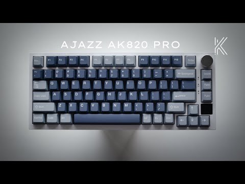 Ajazz AK820 Pro | Build + Sound Test - YouTube