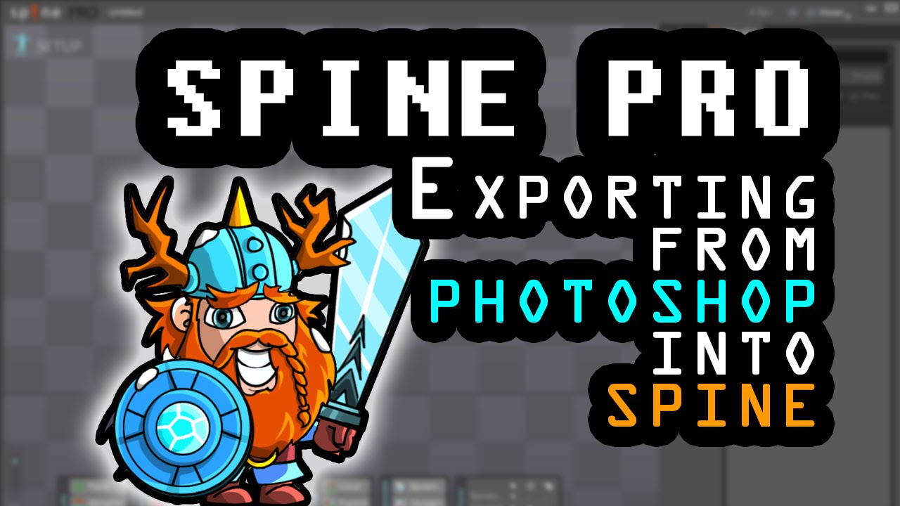 Starting Out With Spine Pt 1 Exporting From Photoshop Into Spine YouTube