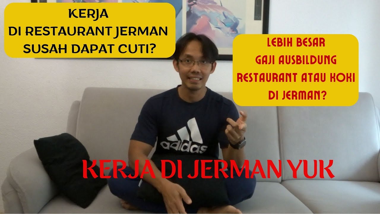 Gaji Ausbildung Restaurant dan Koki di Jerman......