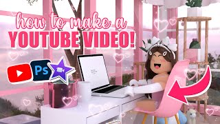 how i make my YOUTUBE VIDEOS! (SCREEN RECORDING, THUMBNAILS, EDITING and UPLOADING!) || mxddsie ♡