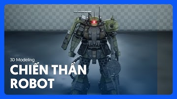 Chiến thần Robot | Sản phẩm học viên ngành Thiết kế 3D | VTC Academy