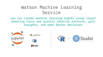 Watson Machine Learning - Getting Started with AI using IBM Watson