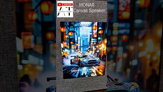 Unique Audiovisual Smart Speaker Monar Canvas - Tokio Drift