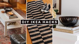 DIY IKEA HACKS - Affordable DIY Room Decor + $50 Plaster Coffee Table!