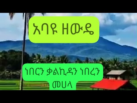 አባዩ ዘውዴ ነበረን ቃልኪዳን ነበረን መሀላ Abayu Zewde