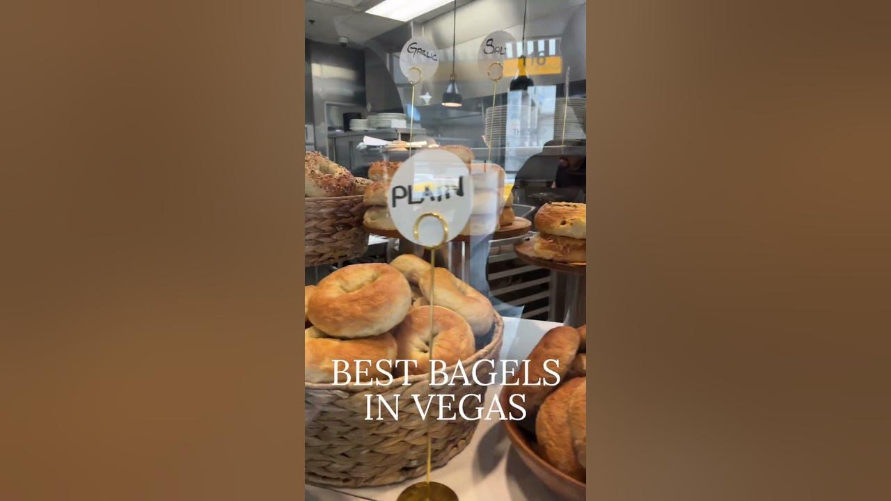Best Bagels In Las Vegas Vegas Things To Do YouTube