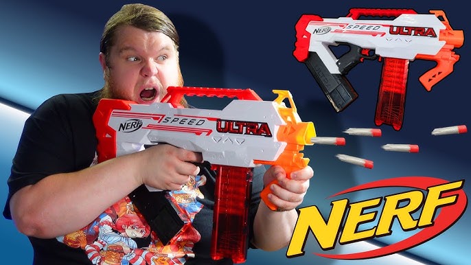 Added a LOT of speed to the Nerf Ultra Speed. 9.6v is way better