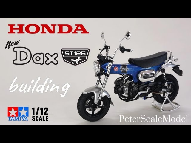 ホビーラジコン DAX HONDA Tamiya 1/12 DAX Kit Overview on Spielwarenmesse 2024 - YouTube