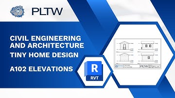 PLTW CEA - Revit 2026 - Tiny Home - A102 Elevations
