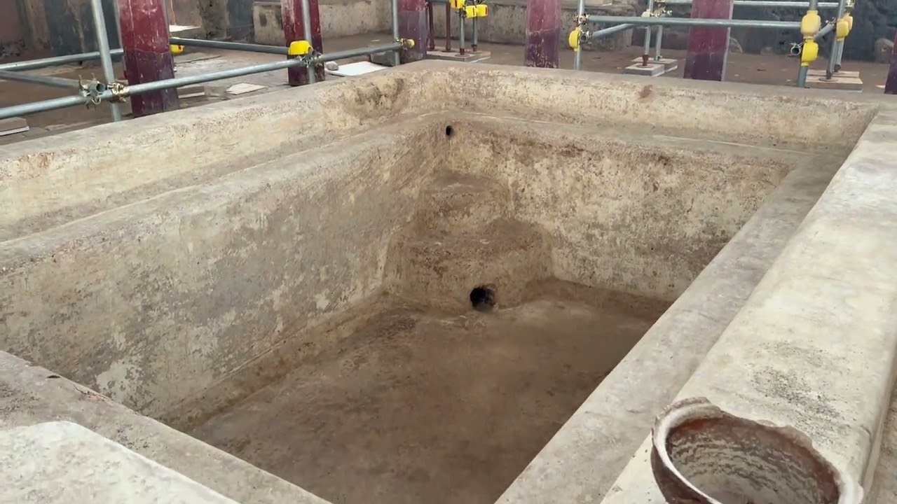 Pompei scoperta grandi Terme private Regio IX Insula 10