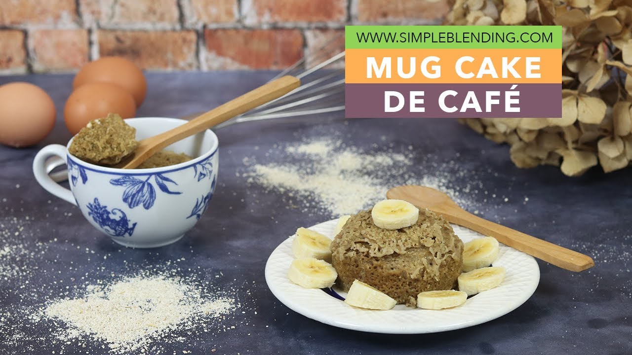 MUG CAKE DE CAFÉ | Bizcocho en taza de café | Bizcocho individual