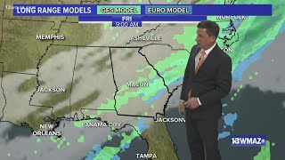 Warmer weather on the way this week some decent rain chances in 2nd half | Central Georgia weather