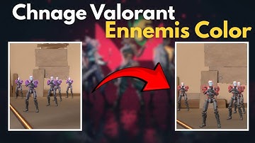 🎯 How to Change Enemy Colors in Valorant (Get Better Visibility!) 🔥